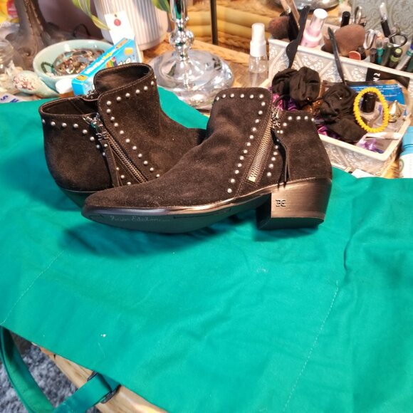 Sam Edelson suede booties - Picture 2 of 2